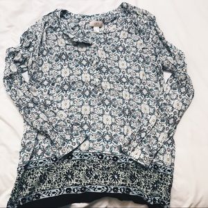 🗣 LAST CALL floral tunic